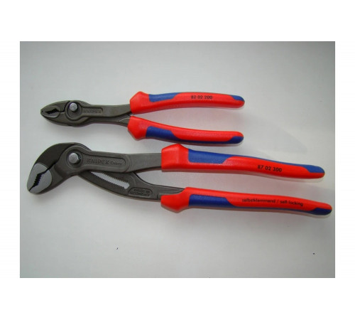 Захватные клещи Knipex TwinGrip, 4 - 22 мм, длина 200 мм, KN-8202200 Захватные клещи Knipex TwinGrip, 4 - 22 мм, длина 200 мм, KN-8202200