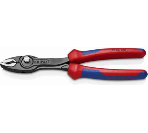Захватные клещи Knipex TwinGrip, 4 - 22 мм, длина 200 мм, KN-8202200 Захватные клещи Knipex TwinGrip, 4 - 22 мм, длина 200 мм, KN-8202200