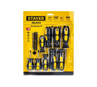 Отвертки STAYER Maxfix, 2513-H19, 19 предметов 2513-H19_z01
