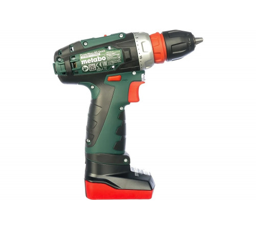 Аккумуляторный винтоверт Metabo PowerMaxx BS Quick Pro с набором оснастки 600157880 Аккумуляторный винтоверт Metabo PowerMaxx BS Quick Pro с набором оснастки 600157880