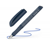 Ручка перьевая Schneider Easy navy синяя, 1 картридж, грип, темно-синий 162058