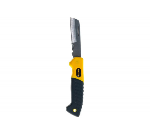STAYER складной, прямое лезвие, нож монтерский SK-R 45408 Professional STAYER складной, прямое лезвие, нож монтерский SK-R 45408 Professional
