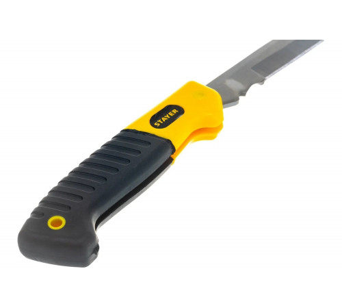 STAYER складной, прямое лезвие, нож монтерский SK-R 45408 Professional STAYER складной, прямое лезвие, нож монтерский SK-R 45408 Professional