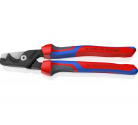 Кабелерез Knipex StepCut XL ступенчатый рез, Ø 23 мм, длина 225 мм, фосфатированный, 2-комп ручки KN-9512225