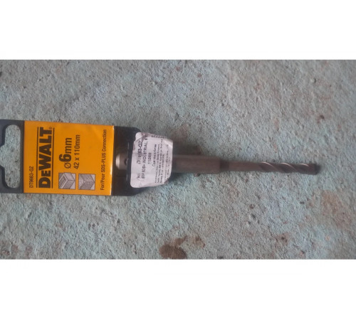 Бур SDS+ INDUSTRIAL (6х110 мм) DEWALT DT9663