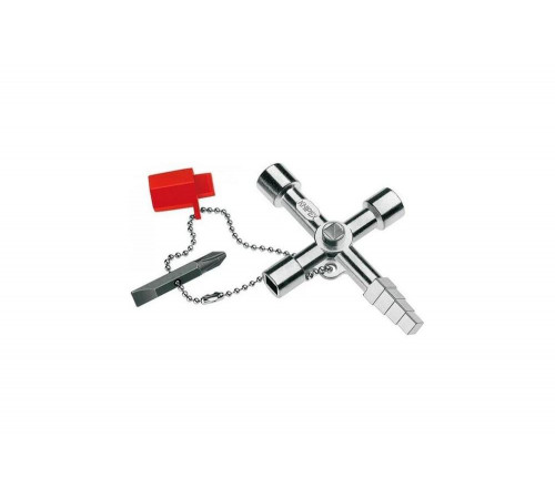 Профессиональный ключ для электрошкафов KNIPEX KN-001104 Профессиональный ключ для электрошкафов KNIPEX KN-001104