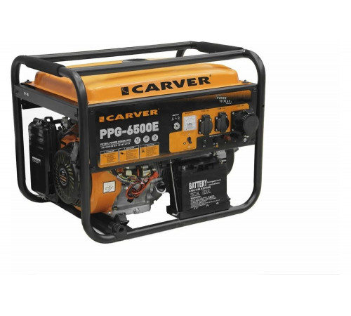 Бензиновый генератор CARVER PPG-6500Е Бензиновый генератор CARVER PPG-6500Е