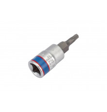 Головка-бита торцевая 1/4", TORX с отверстием, T15Н, L=37 мм KING TONY 203715