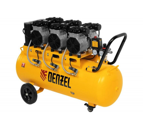 Компрессор DENZEL DLS 3300/100, 3300 Вт,3х1100, 100 л, 570 л/мин блок упр// Denzel Компрессор DENZEL DLS 3300/100, 3300 Вт,3х1100, 100 л, 570 л/мин блок упр// Denzel