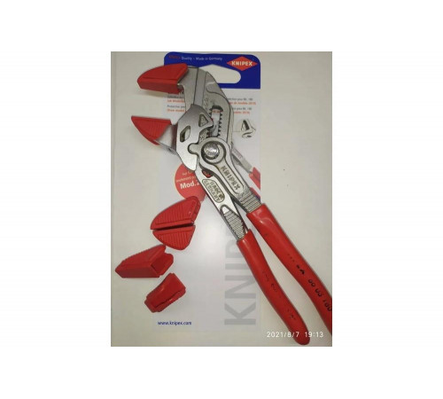 Защитные губки для переставных клещей-гаечных ключей KNIPEX KN-86xx180 KN-8609180V01 Защитные губки для переставных клещей-гаечных ключей KNIPEX KN-86xx180 KN-8609180V01
