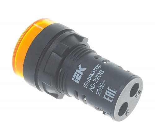 Светосигнальная арматура AD-22DS 230В желтая IEK BLS10-ADDS-230-K05 43328 Светосигнальная арматура AD-22DS 230В желтая IEK BLS10-ADDS-230-K05 43328