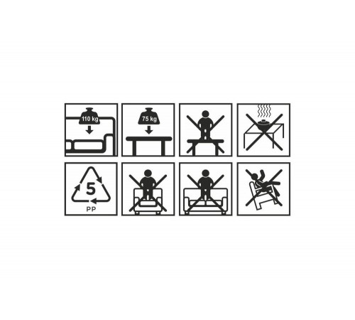 Комплект мебели Keter Corfu set капучино 227640