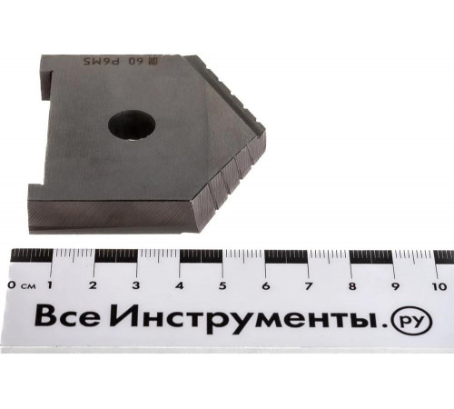 Сверло перовое по металлу пластина 60 мм Р6М5 2000-1245 ГОСТ 25526-82 Русский Инструмент ri.157.157 Сверло перовое по металлу пластина 60 мм Р6М5 2000-1245 ГОСТ 25526-82 Русский Инструмент ri.157.157