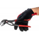 Переставные клещи KNIPEX COBRA QuickSet с фиксатором, быстрая установка, L-250 мм KN-8721250SB