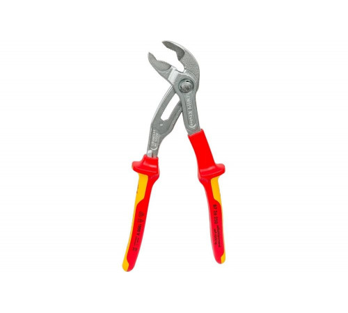 Переставные клещи Knipex Cobra, VDE, 50 мм (2"), 250 мм, хром, 2К ручки, KN-8726250SB Переставные клещи Knipex Cobra, VDE, 50 мм (2"), 250 мм, хром, 2К ручки, KN-8726250SB