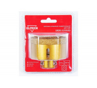 Коронка алмазная (75 мм; М14) ELITECH 1820.123100