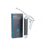 Пневматический плунжерный шприц для густой смазки NORDBERG 400 мл, с поворотом рукоятки NO3401