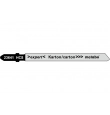 Пилки для картона, кожи, резины T113A (нож 74 мм, HCS, 5 шт.) Metabo 623641000