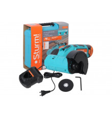 Аккумуляторная угловая шлифмашина Sturm 1BatterySystem12V CAG1276C