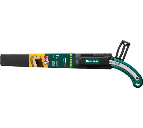 KRAFTOOL 7 TPI, 350 мм, ножовка для быстрого реза сырой древесины CAMP Fast 7 15216 KRAFTOOL 7 TPI, 350 мм, ножовка для быстрого реза сырой древесины CAMP Fast 7 15216