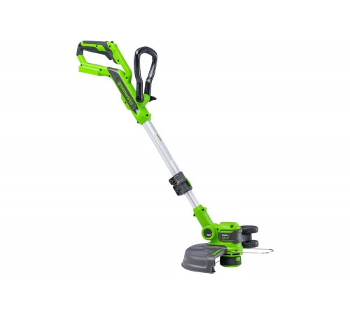 Триммер аккумуляторный GreenWorks 24 V, 30,5 см, с 1хАКБ 2Ач c USB и ЗУ 2110407USB2 Триммер аккумуляторный GreenWorks 24 V, 30,5 см, с 1хАКБ 2Ач c USB и ЗУ 2110407USB2