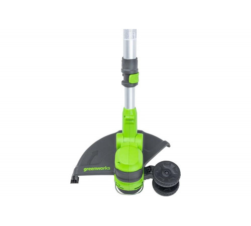 Триммер аккумуляторный GreenWorks 24 V, 30,5 см, с 1хАКБ 2Ач c USB и ЗУ 2110407USB2 Триммер аккумуляторный GreenWorks 24 V, 30,5 см, с 1хАКБ 2Ач c USB и ЗУ 2110407USB2