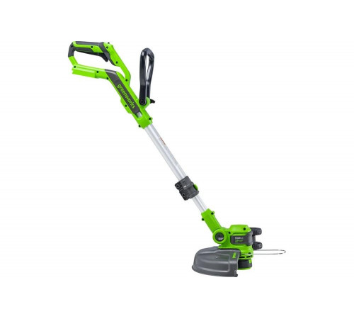 Триммер аккумуляторный GreenWorks 24 V, 30,5 см, с 1хАКБ 2Ач c USB и ЗУ 2110407USB2 Триммер аккумуляторный GreenWorks 24 V, 30,5 см, с 1хАКБ 2Ач c USB и ЗУ 2110407USB2