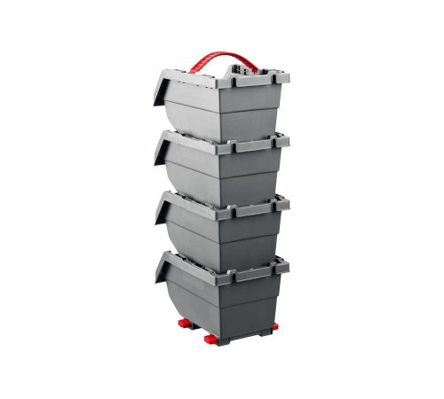 Набор лотков Keter Clickbin 0,45 л 38065-K4 Набор лотков Keter Clickbin 0,45 л 38065-K4