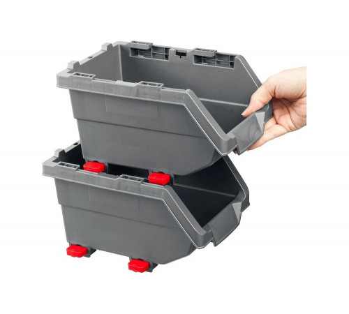 Набор лотков Keter Clickbin 0,45 л 38065-K4 Набор лотков Keter Clickbin 0,45 л 38065-K4