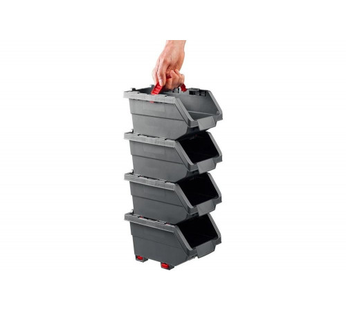 Набор лотков Keter Clickbin 0,45 л 38065-K4 Набор лотков Keter Clickbin 0,45 л 38065-K4