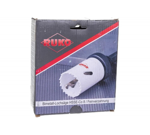 Коронка биметаллическая HSS Co 8% (152 мм) RUKO 126152 Коронка биметаллическая HSS Co 8% (152 мм) RUKO 126152