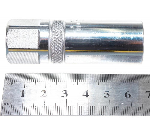 KRAFTOOL 1/2", 16 мм, Cr-V сталь, хромированная, торцовая головка 27812-16_z01