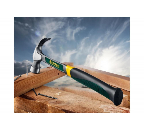 KRAFTOOL 560 г, молоток-гвоздодер цельнокованый THOR 20270 KRAFTOOL 560 г, молоток-гвоздодер цельнокованый THOR 20270