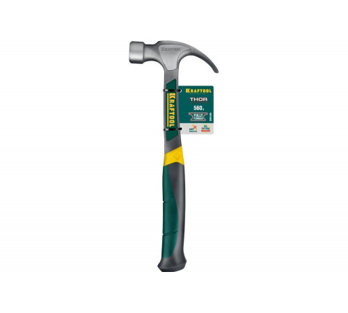 KRAFTOOL 560 г, молоток-гвоздодер цельнокованый THOR 20270 KRAFTOOL 560 г, молоток-гвоздодер цельнокованый THOR 20270