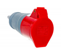 Кабельная розетка IEK 16A 3P+Е+N 380В IP44 215 ИЭК PSR22-016-5