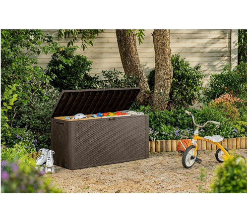 Сундук Keter Эмили EMILY STORAGE BOX 280 л, коричневый 249719 Сундук Keter Эмили EMILY STORAGE BOX 280 л, коричневый 249719