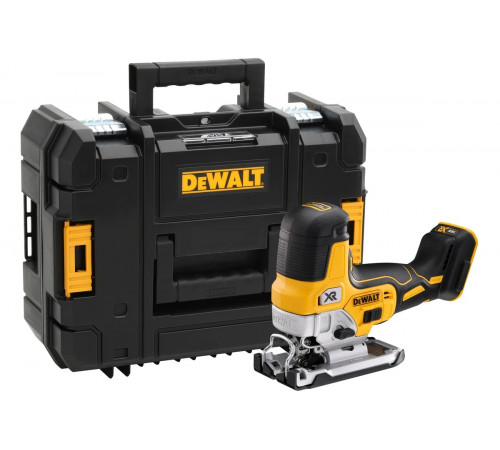 Аккумуляторный лобзик DEWALT DCS335NT, 18 В, 3200 ход/мин, 26 мм, без АКБ и ЗУ, в кейсе TSTAK DCS335NT-XJ