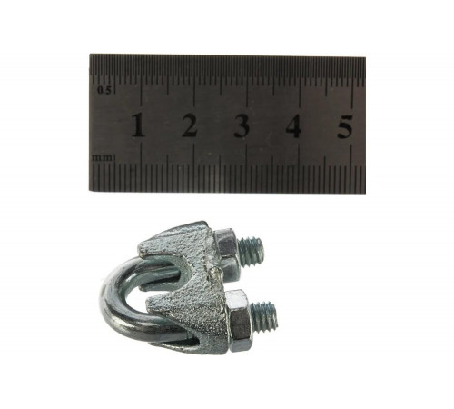 STAYER 8 мм, 60 шт., зажим троса DIN 741 30535-08 STAYER 8 мм, 60 шт., зажим троса DIN 741 30535-08