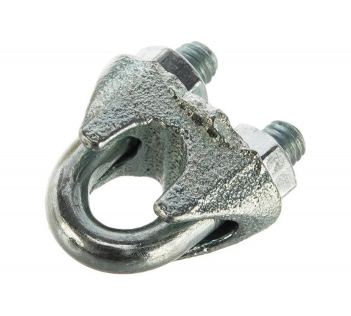 STAYER 8 мм, 60 шт., зажим троса DIN 741 30535-08 STAYER 8 мм, 60 шт., зажим троса DIN 741 30535-08