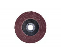 Круг лепестковый торцевой коричневый (125х22,2 мм; Р60) АТАКА 680780