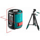 KRAFTOOL линейный лазерный нивелир со штативом CL-20 3 34700-3 Professional