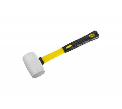 STAYER 900 г, киянка резиновая белая с фиберглассовой ручкой 20533-900 Professional STAYER 900 г, киянка резиновая белая с фиберглассовой ручкой 20533-900 Professional