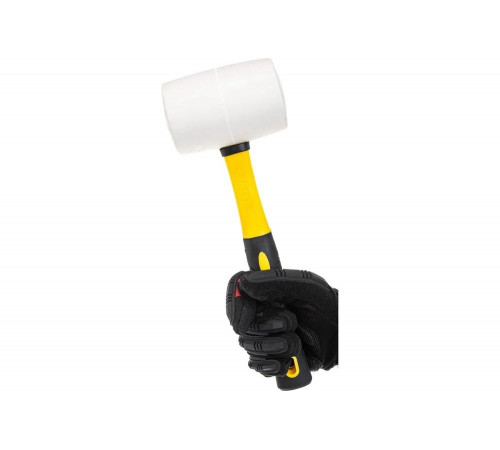 STAYER 900 г, киянка резиновая белая с фиберглассовой ручкой 20533-900 Professional STAYER 900 г, киянка резиновая белая с фиберглассовой ручкой 20533-900 Professional