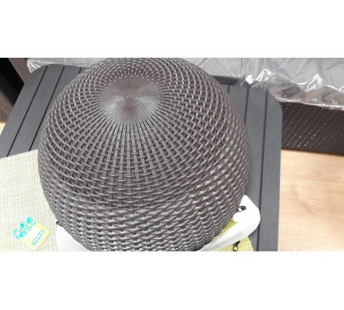 Подвесное кашпо Keter Rattan Style Hanging коричневый 229544 Подвесное кашпо Keter Rattan Style Hanging коричневый 229544