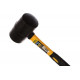 STAYER 450 г, киянка резиновая черная с фиберглассовой ручкой 2054-65 Professional
