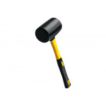 Чёрная резиновая киянка STAYER 450 г 2054-65