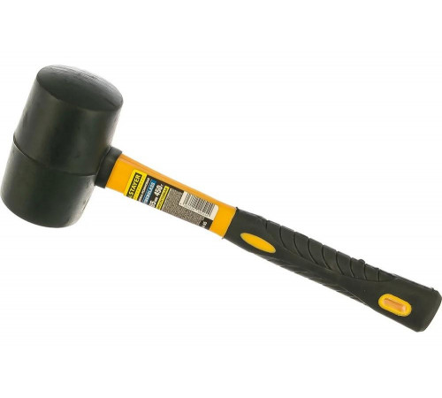 STAYER 450 г, киянка резиновая черная с фиберглассовой ручкой 2054-65 Professional STAYER 450 г, киянка резиновая черная с фиберглассовой ручкой 2054-65 Professional