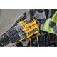 Ударная бесщеточная дрель-шуруповерт DEWALT 2 скорости, 2 АКБ 18 В XR Li-Ion DCD805E2T-QW