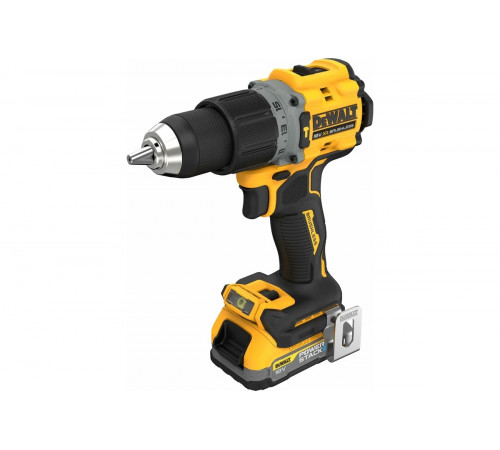 Ударная бесщеточная дрель-шуруповерт DEWALT 2 скорости, 2 АКБ 18 В XR Li-Ion DCD805E2T-QW