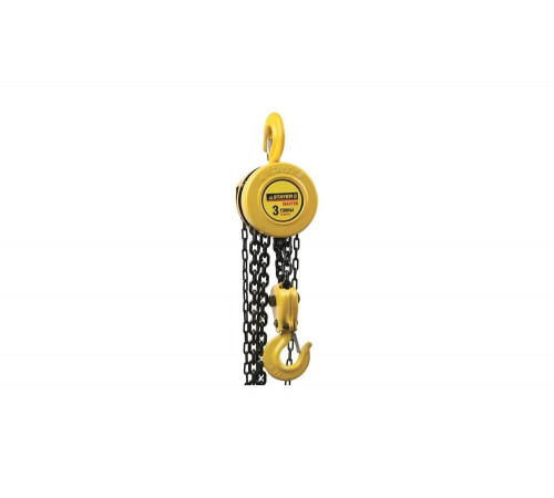 STAYER 3 т, 2,5 м, таль ручная цепная шестеренная ProLift 4308-3_z01 STAYER 3 т, 2,5 м, таль ручная цепная шестеренная ProLift 4308-3_z01